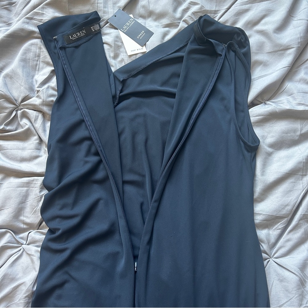 Ralph Lauren Midi Dress w/ Ruching - Picture 11 of 11